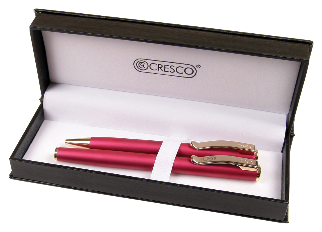CRESCO Pióro + długopis CLASSIC w etui 34