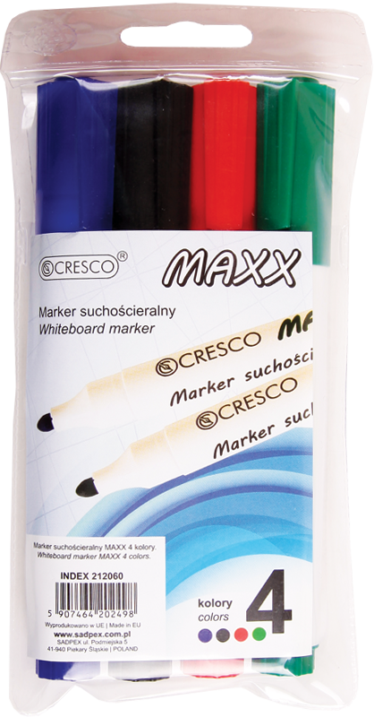 CRESCO Markery Suchościeralne MAXX 4szt.